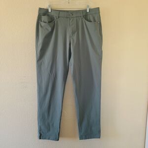 Lululemon ABC Slim Fit Pants Mens 36x31 Performance Golf Warpstreme LM5AQ9S